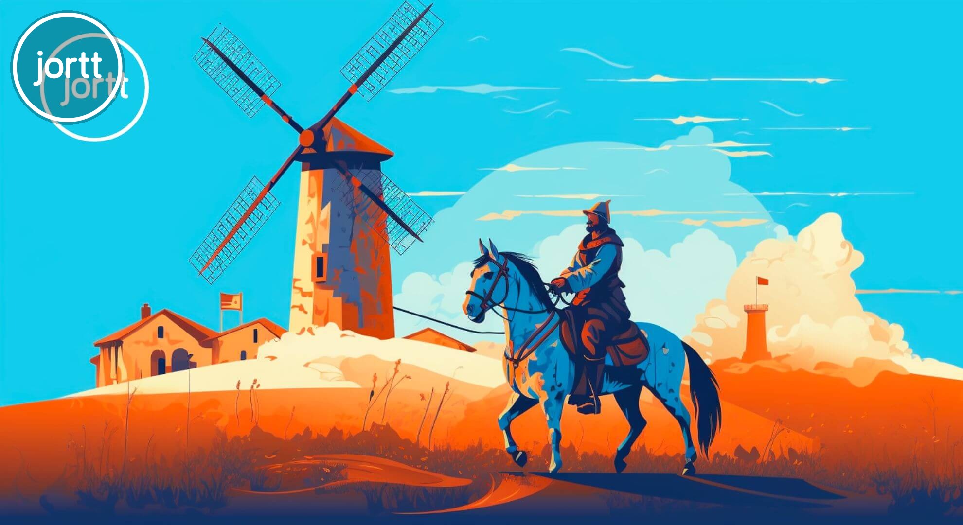 Als een Don Quixote ging ik weer op die molens af