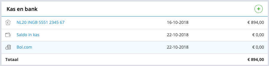 Maak een bol.com tussenrekening